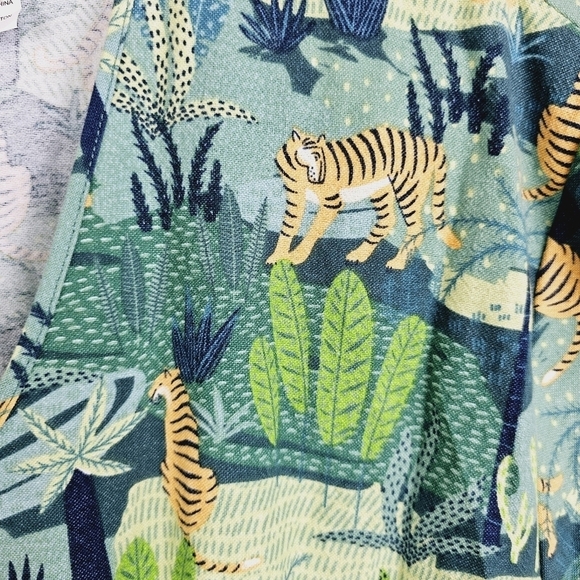 World Market Tropical Tiger Jumpsuit L/XL - Picture 8 of 9